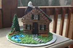 Log Cabin Cake Log Cabin Cake