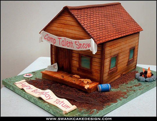 Log Cabin Cake Log Cabin Cake