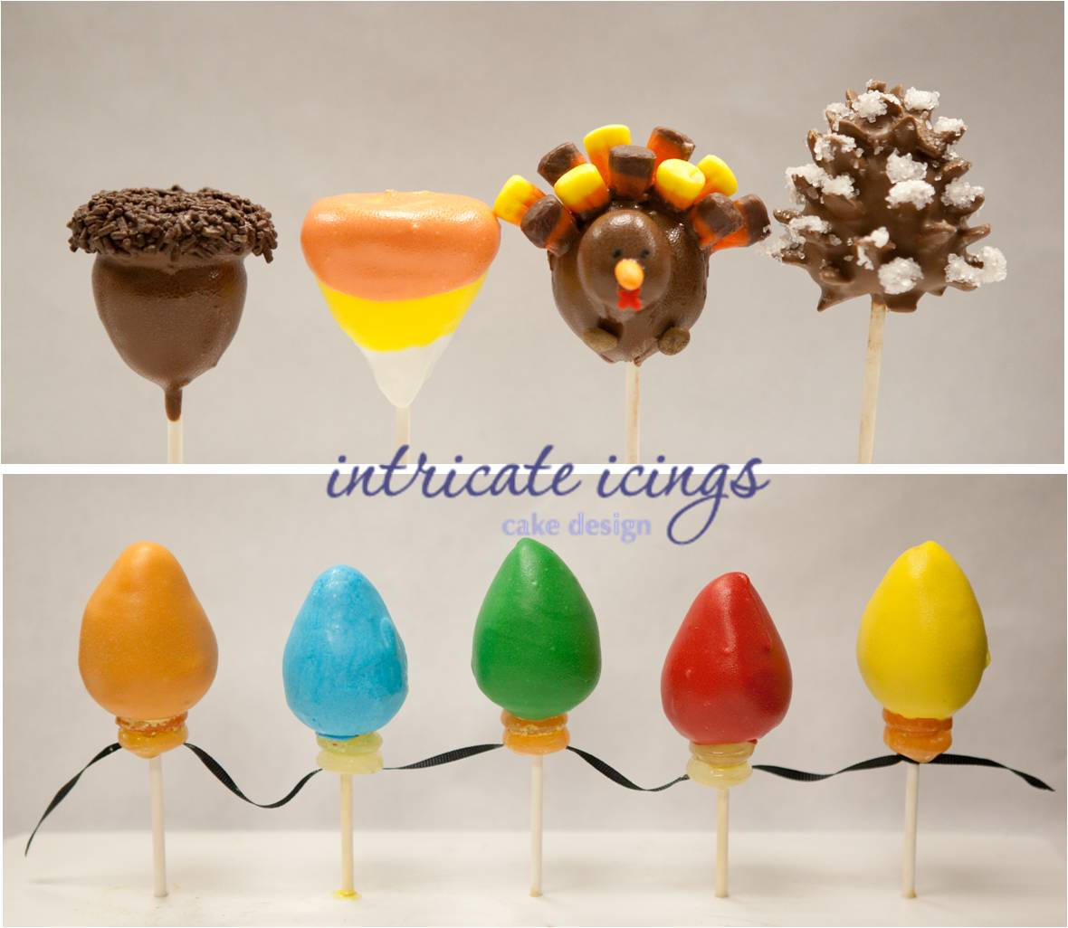 Thanksgiving and Christmas Cake Pops Thanksgiving and Christmas Cake Pops