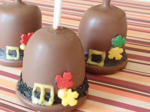 Thanksgiving Pilgrim Cake Pops Thanksgiving Pilgrim Cake Pops