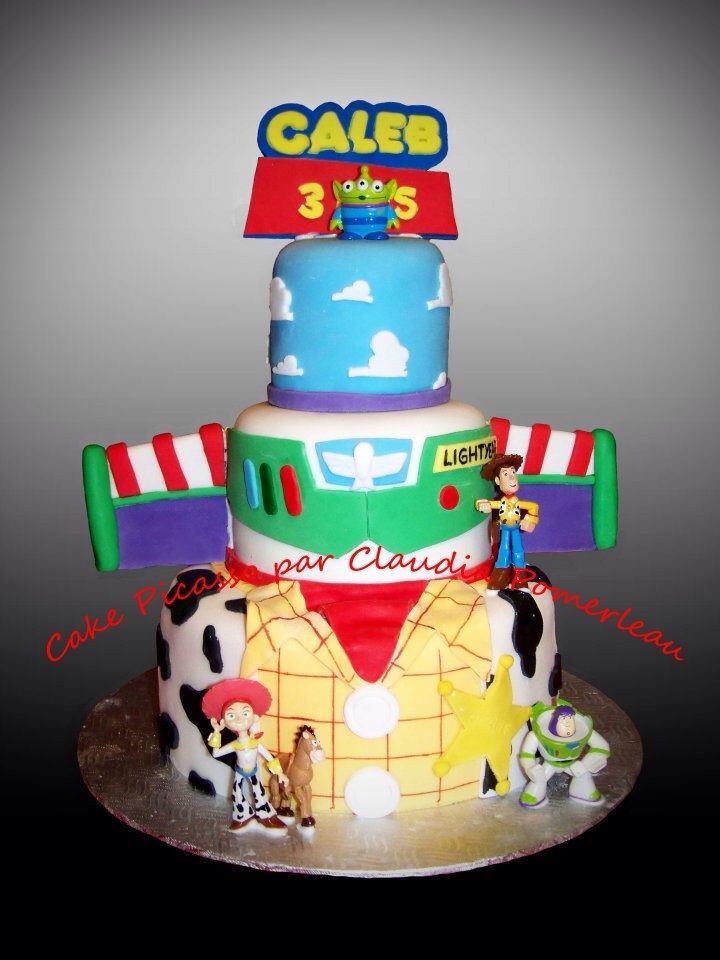 Toy Story Fondant Cake