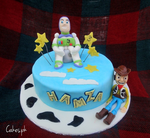 Toy Story Themed Cake