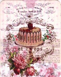 5 Photos of Prints Vintage Paris Bakery Cakes 5 Photos of Prints Vintage Paris Bakery Cakes