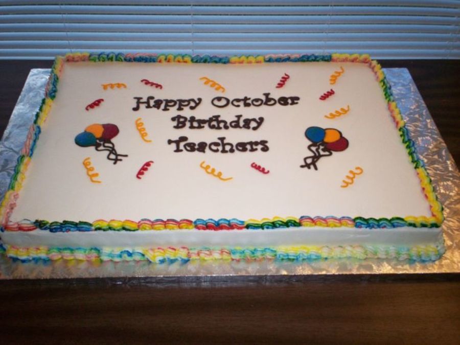 Full Size Sheet Cake Full Size Sheet Cake