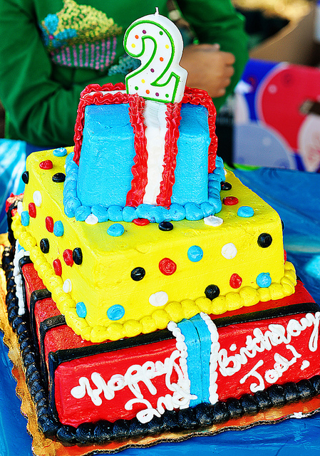 Mickey Mouse Birthday Cake