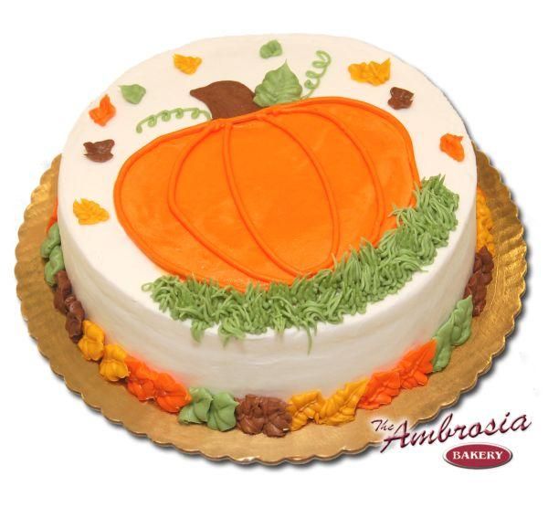 Single Layer Pumpkin Cake Single Layer Pumpkin Cake