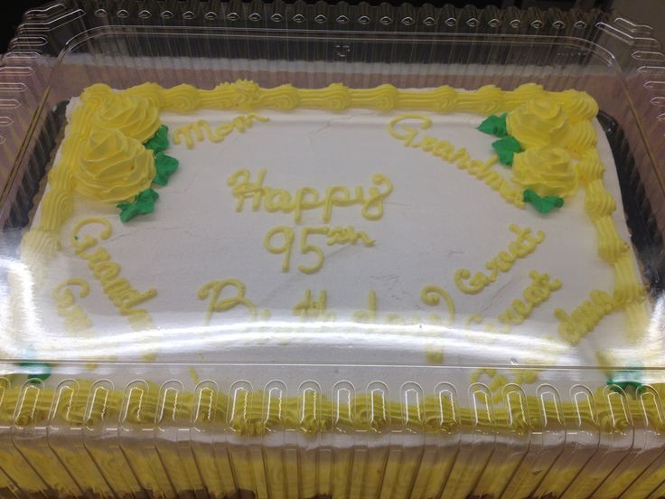 1 2 Sheet Birthday Cake 1 2 Sheet Birthday Cake
