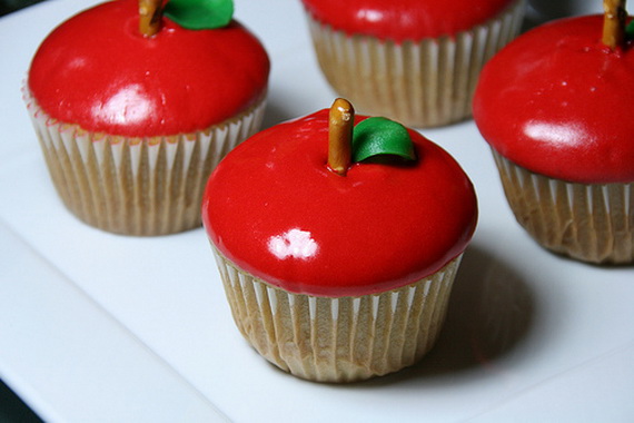 Candy Apple Cupcake Ideas Candy Apple Cupcake Ideas