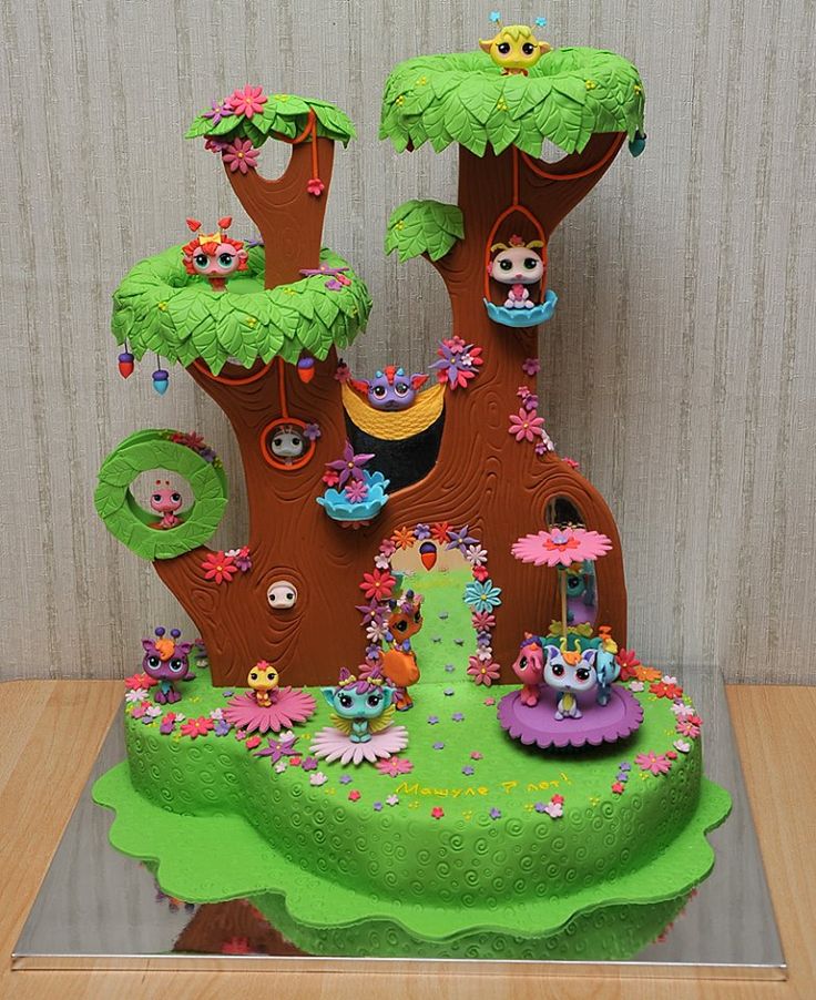 Ccizoepoetry Birthday Cake Littlest Pet Shop Birthday Cake