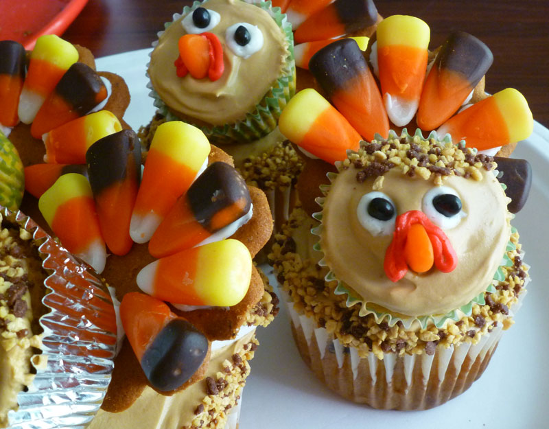 Thanksgiving Turkey Cupcakes Thanksgiving Turkey Cupcakes