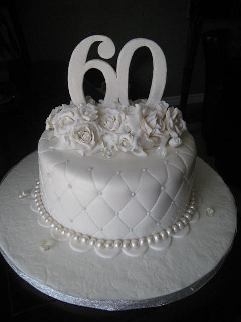 60th Wedding Anniversary Cake 60th Wedding Anniversary Cake