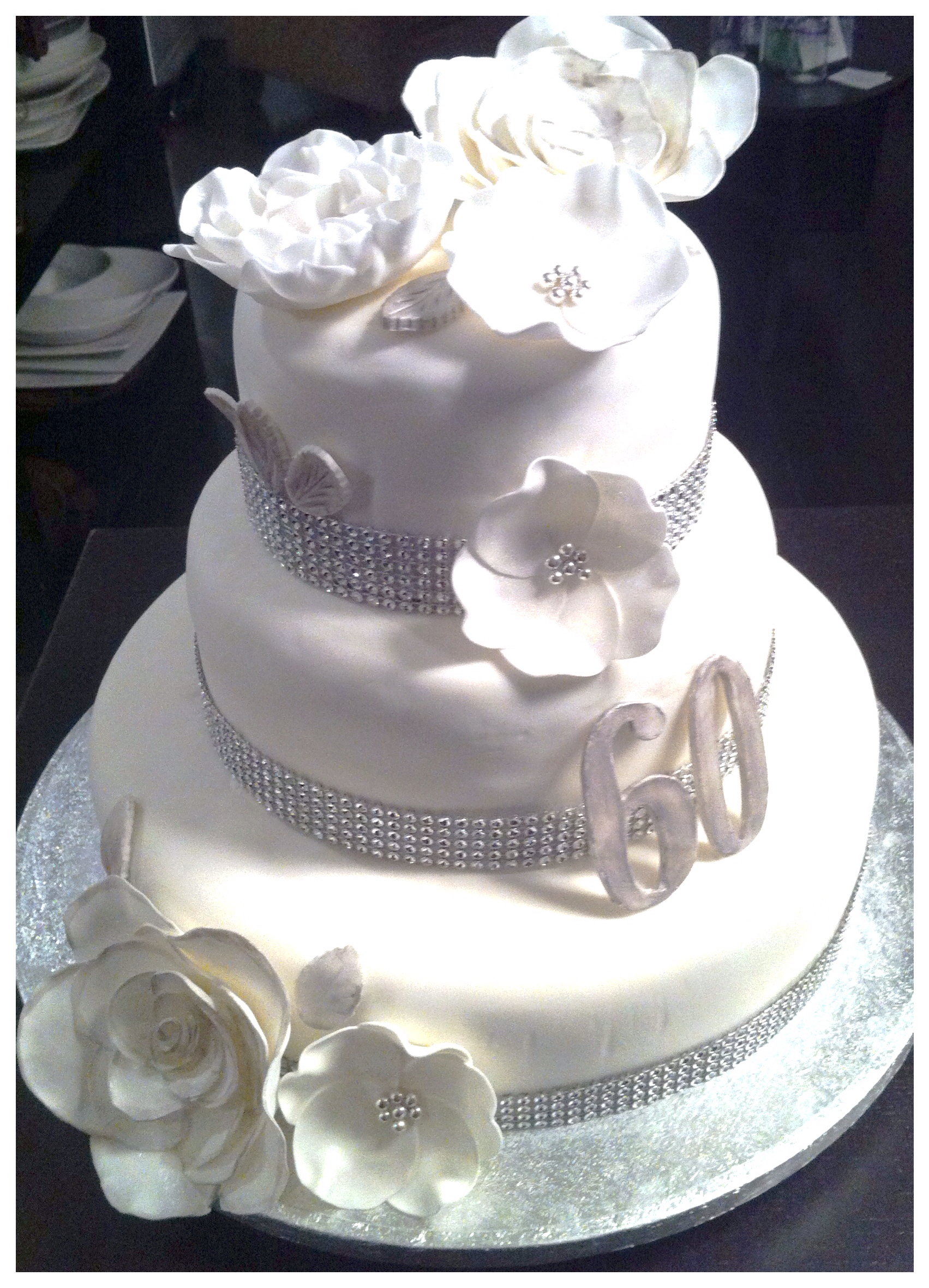 60th Wedding Anniversary Cake 60th Wedding Anniversary Cake