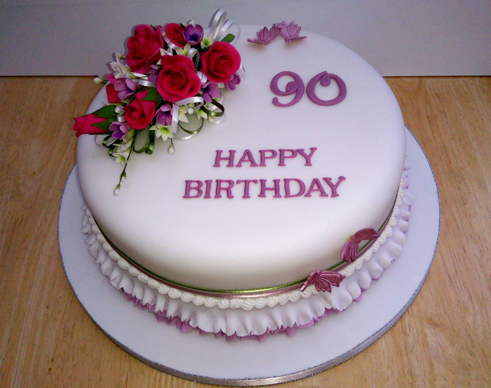 90th Birthday Cake 90th Birthday Cake