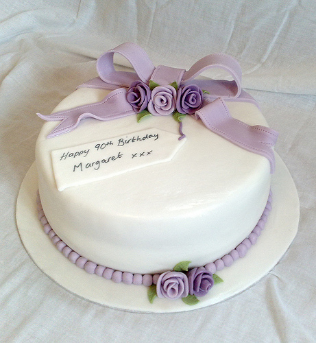 90th Birthday Cake 90th Birthday Cake