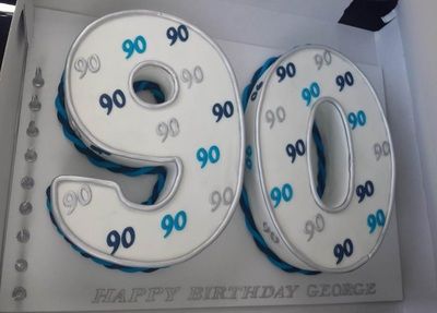 90th Male Birthday Cake 90th Male Birthday Cake
