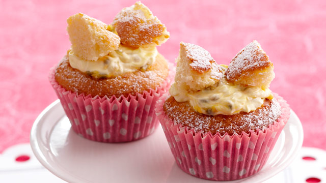Butterfly Fruit Cupcake