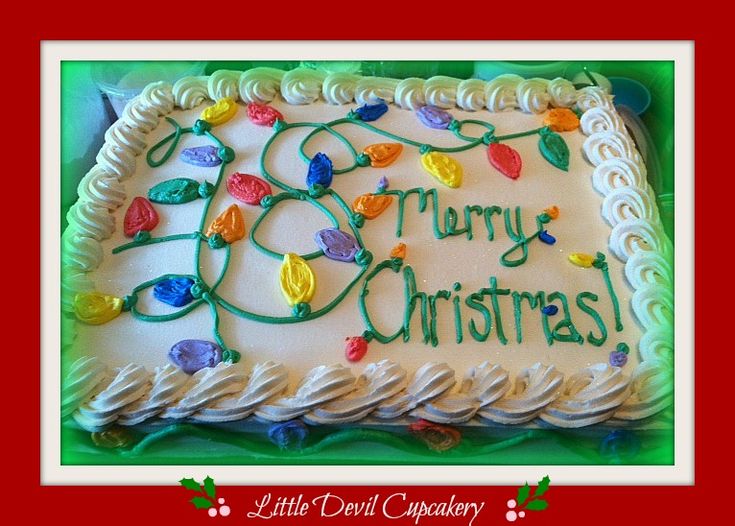 Christmas Sheet Cake Designs Christmas Sheet Cake Designs