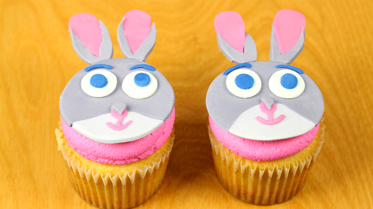 Judy Hopps Zootopia Cupcakes