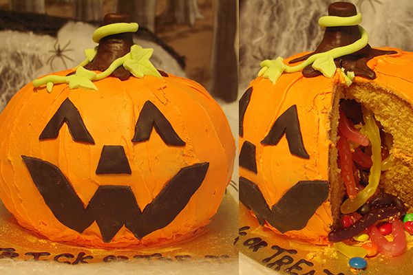 Pinata Pumpkin Cake Pinata Pumpkin Cake