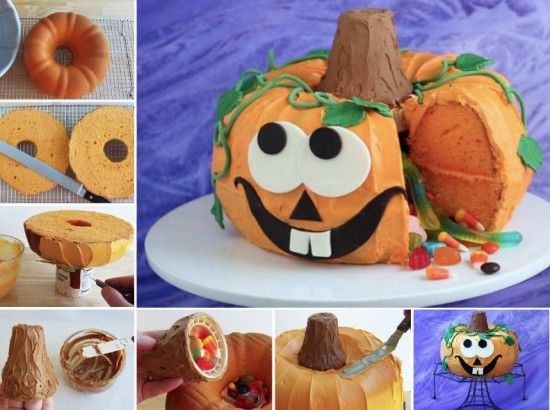 Pumpkin Halloween Cake Ideas Pumpkin Halloween Cake Ideas