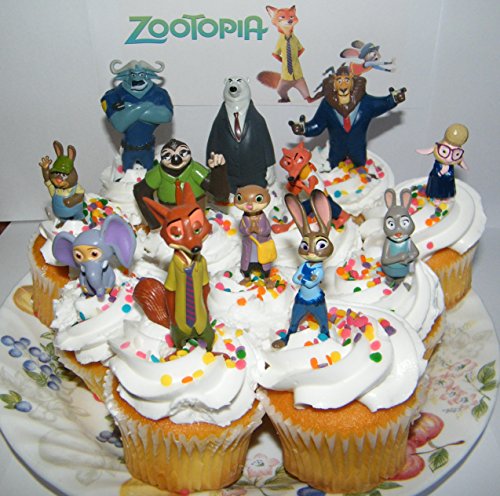 Zootopia Cake Toppers Figures