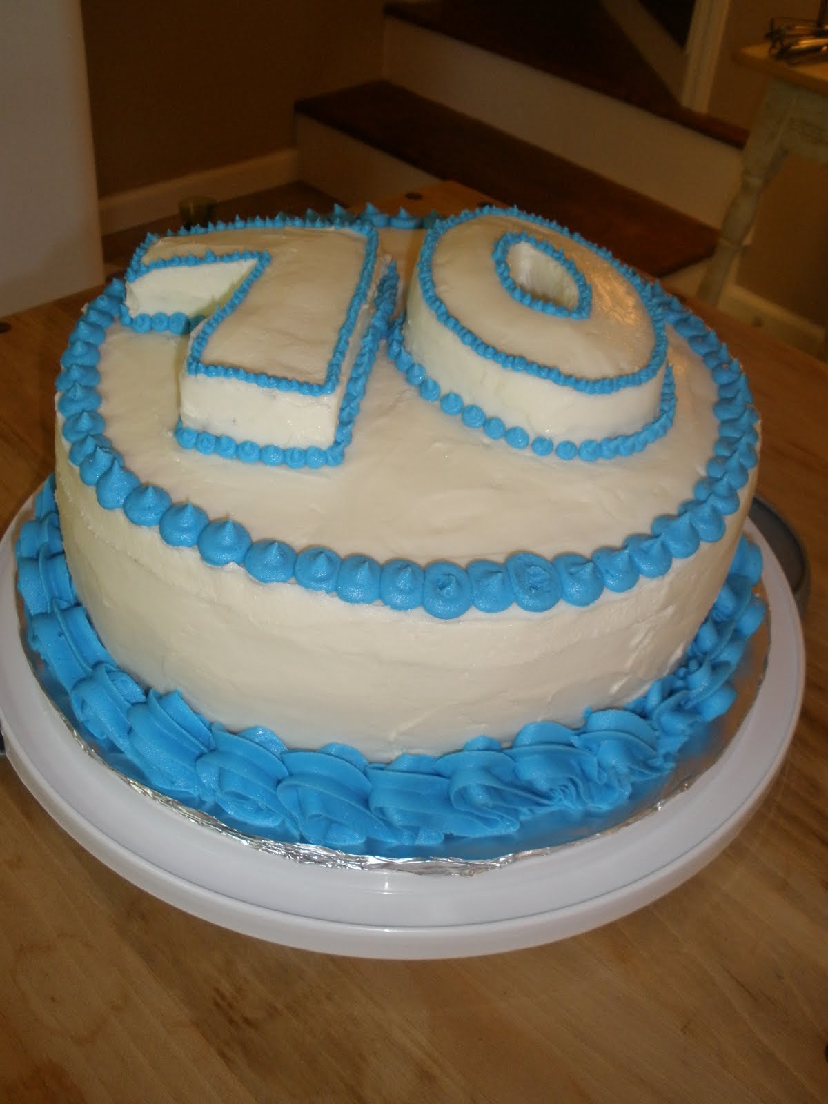 70th Birthday Cake