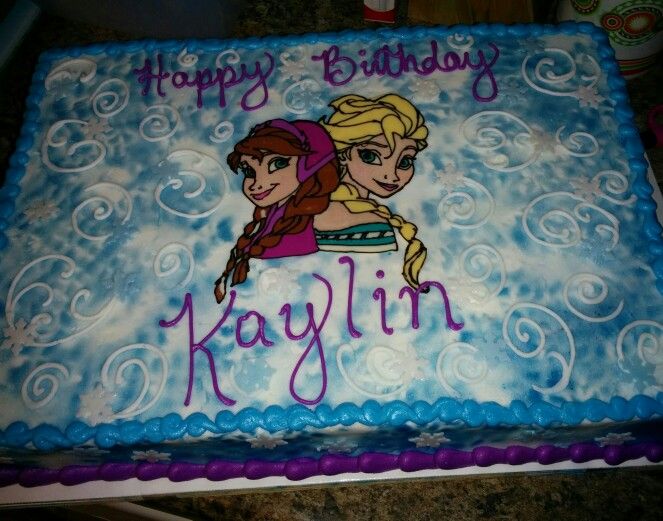 Elsa Frozen Sheet Cakes Birthday Elsa Frozen Sheet Cakes Birthday
