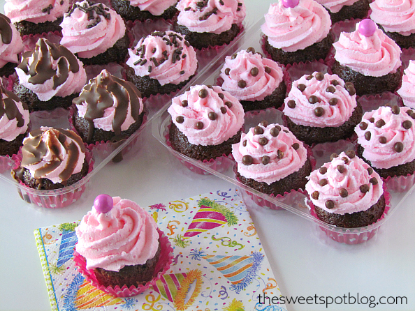 Little Girl Birthday Cupcake Idea Little Girl Birthday Cupcake Idea