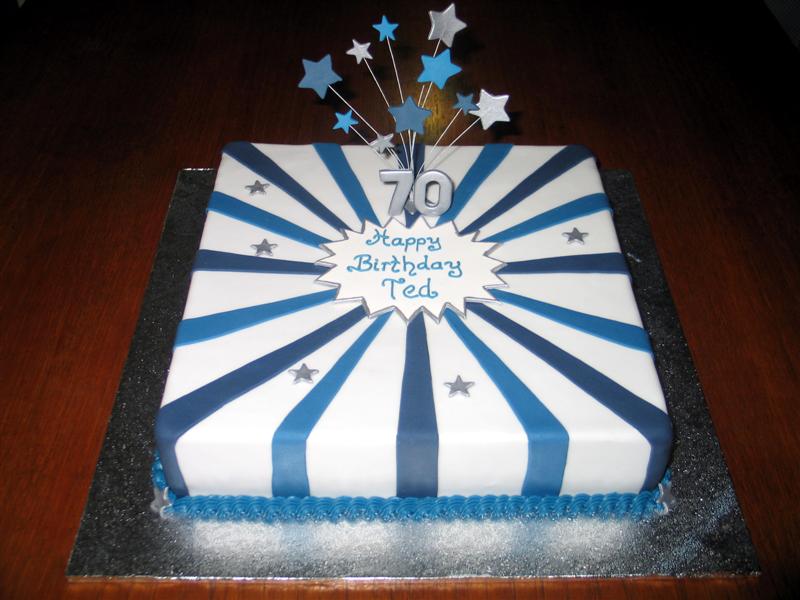 Man 70th Birthday Cake Ideas Man 70th Birthday Cake Ideas