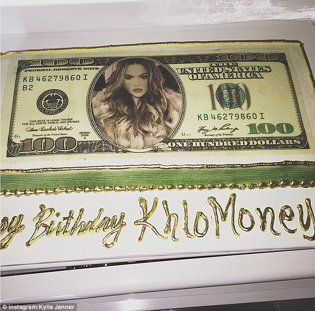 Money Dollar Bill Birthday Cake