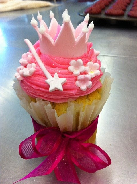 Princess Birthday Cupcakes