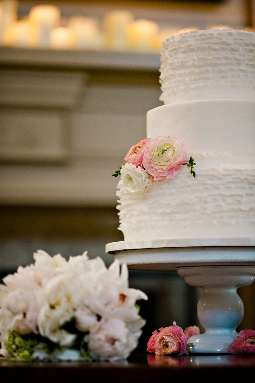 Simple Wedding Cakes without Fondant