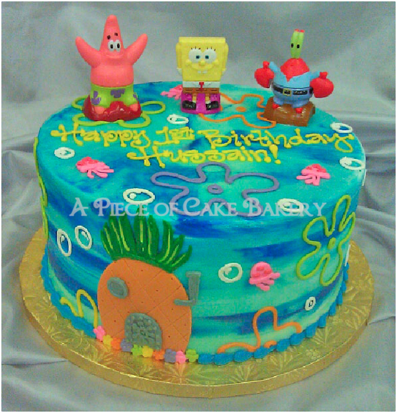 Spongebob Birthday Cake Spongebob Birthday Cake