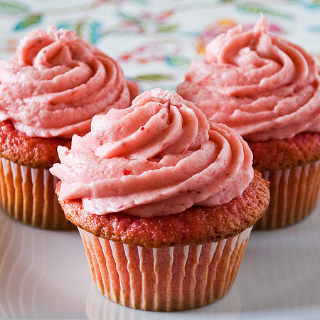 Strawberry Cupcakes