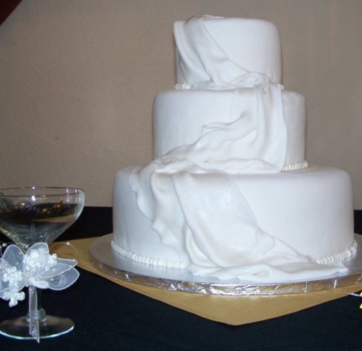 Wedding Cake without Fondant