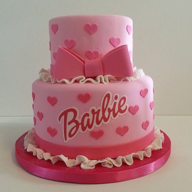Barbie Birthday Party Cake