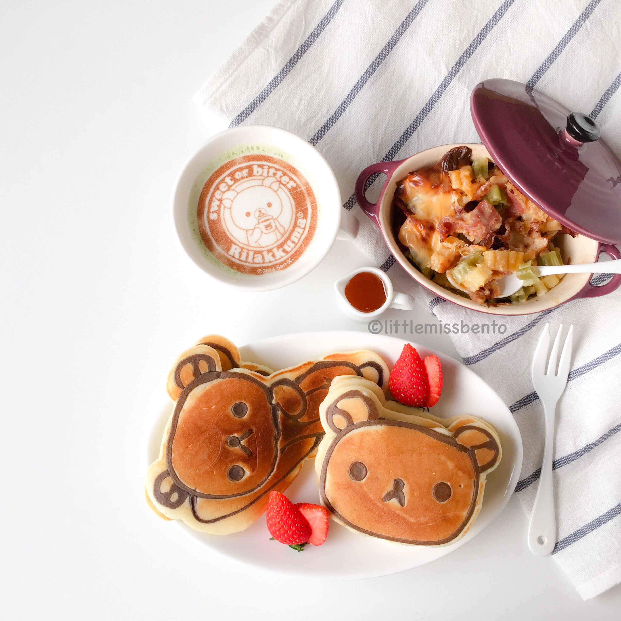 Bear Rilakkuma Pancake Bear Rilakkuma Pancake
