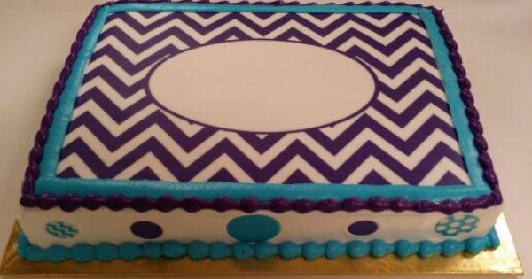 Blue and Yellow Sheet Cakes Blue and Yellow Sheet Cakes