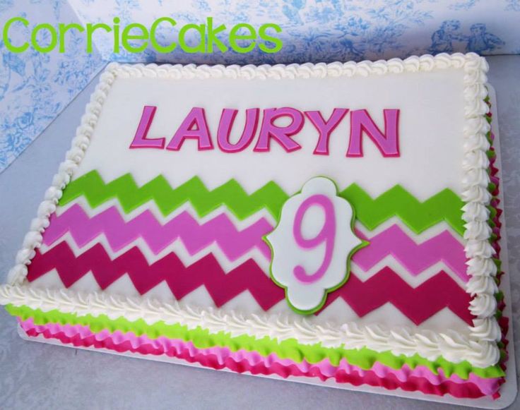 Chevron Sheet Cake Designs Chevron Sheet Cake Designs