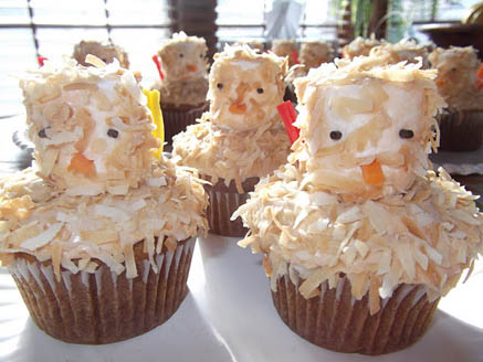 Cupcake Marshmallow Turkeys Cupcake Marshmallow Turkeys