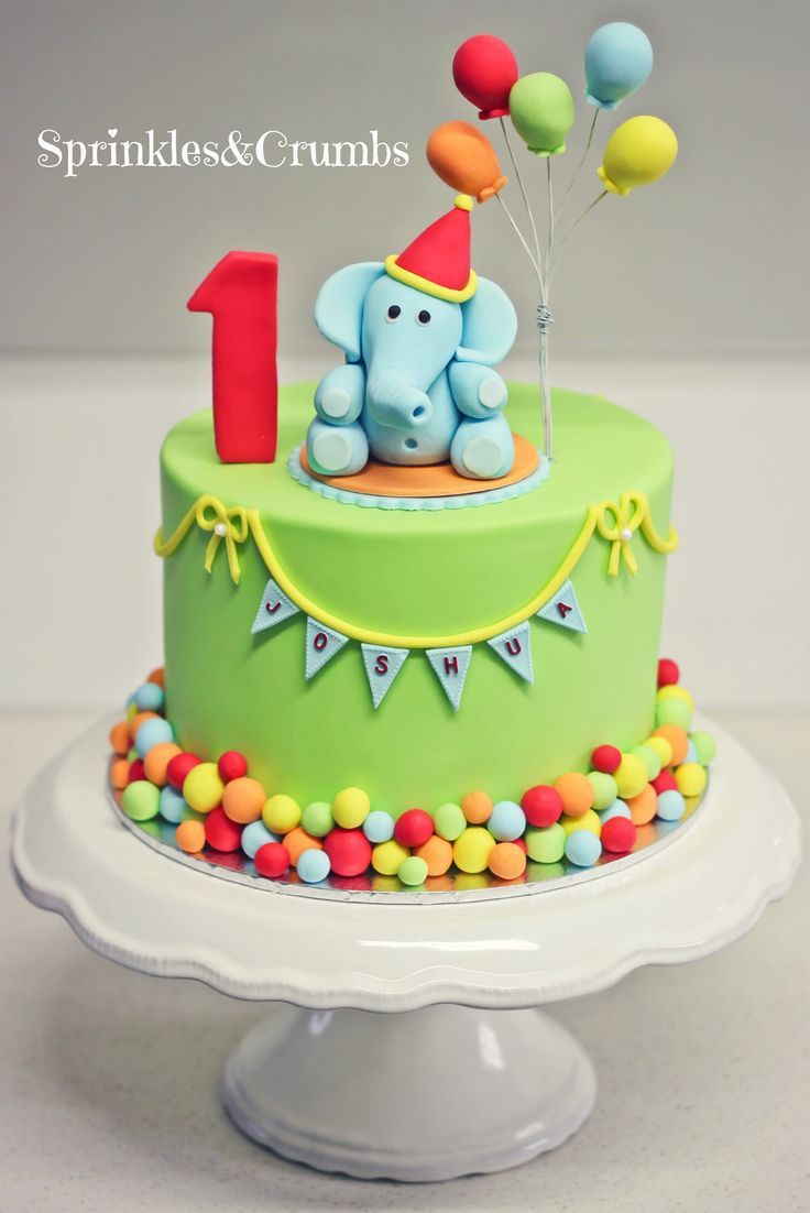 10 Circus Cakes 1st Baby Photo 1st Birthday Circus Cake Ideas For