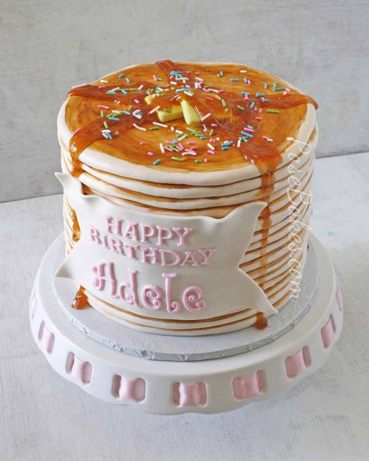 How to Make Pancake Birthday Cakes