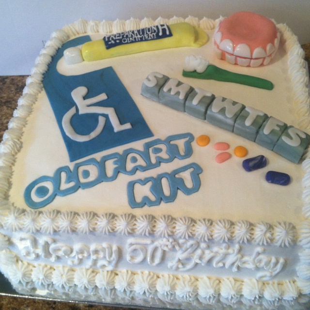 Old Fart Birthday Cake Old Fart Birthday Cake