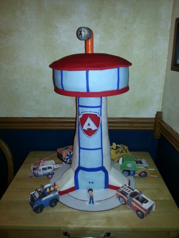 paw patrol lookout tower