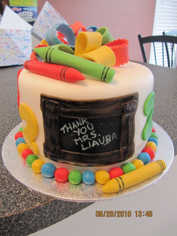 School Themed Cake School Themed Cake