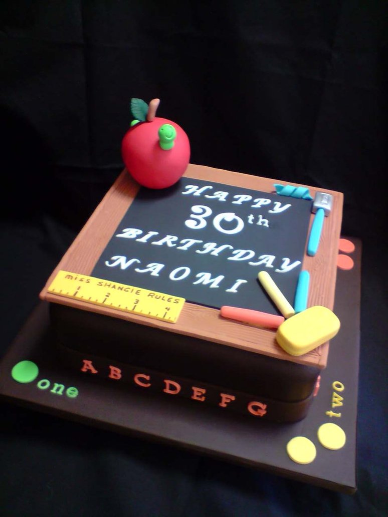 Teacher Birthday Cake Teacher Birthday Cake