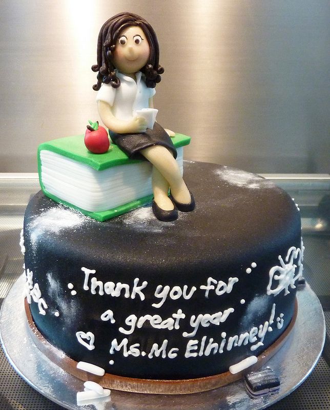 Thank You Teacher Cake Thank You Teacher Cake
