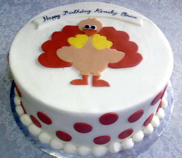 Turkey Birthday Cake Turkey Birthday Cake