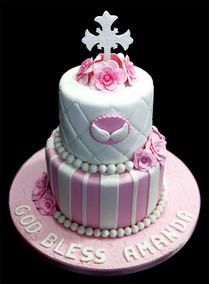 9 unique baptism cakes