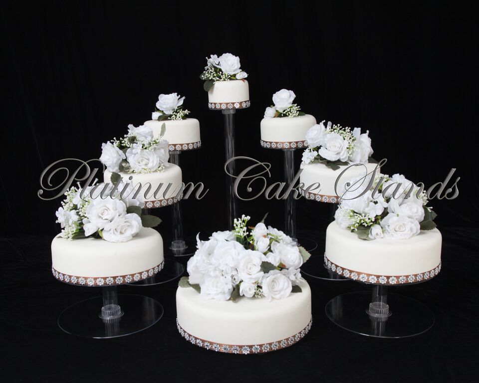 8 Tier Cascade Wedding Cake Stand